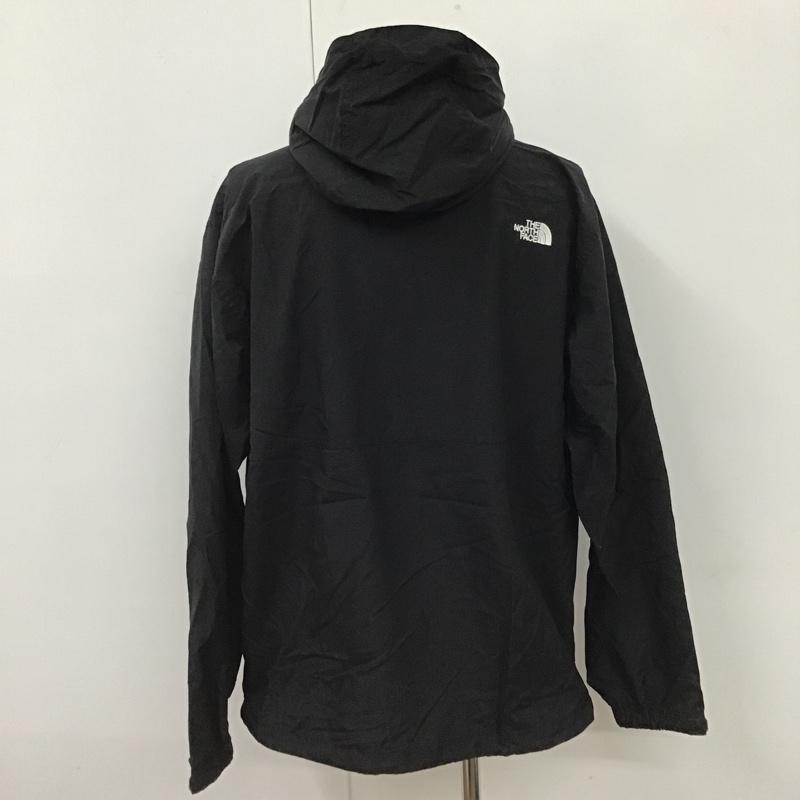 ザノースフェイス THE NORTH FACE ジャケット、上着 ジャンパー、ブルゾン NP71830 コンパクトジャケット ジップアップジャケット ナイロンジャケット L ロゴ、文字 黒 / ブラック /  メンズ USED 古着 中古 10103210