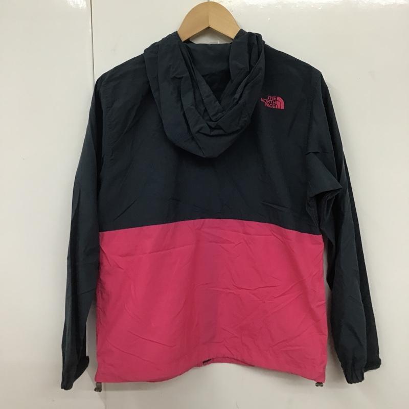 ザノースフェイス THE NORTH FACE ジャケット、上着 ジャンパー、ブルゾン NPW21230 コンパクトジャケット ジップアップジャケット ナイロンジャケット M ロゴ、文字 桃 / ピンク / X 紺 / ネイビー /  メンズ USED 古着 中古 10103211