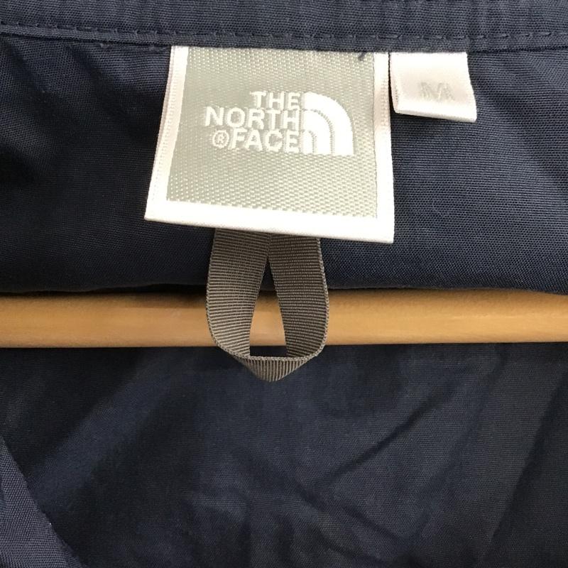 ザノースフェイス THE NORTH FACE ジャケット、上着 ジャンパー、ブルゾン NPW21230 コンパクトジャケット ジップアップジャケット ナイロンジャケット M ロゴ、文字 桃 / ピンク / X 紺 / ネイビー /  メンズ USED 古着 中古 10103211