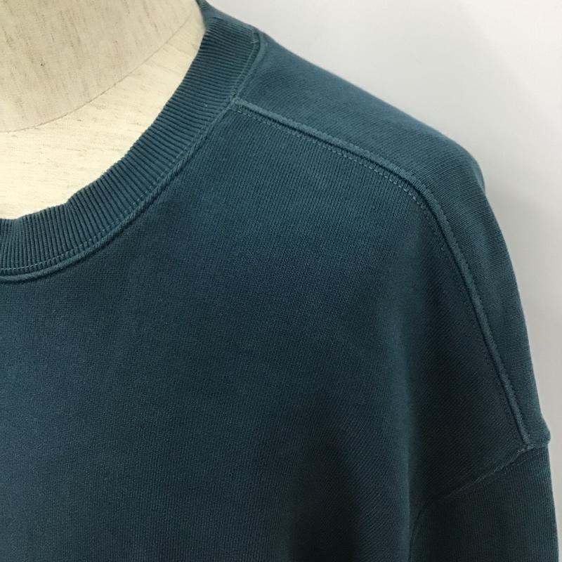 カーハート Carhartt トレーナー 長袖 長袖トレーナー スウェット クルーネックスウェット XXL ロゴ、文字 緑 / グリーン /  メンズ USED 古着 中古 10103223