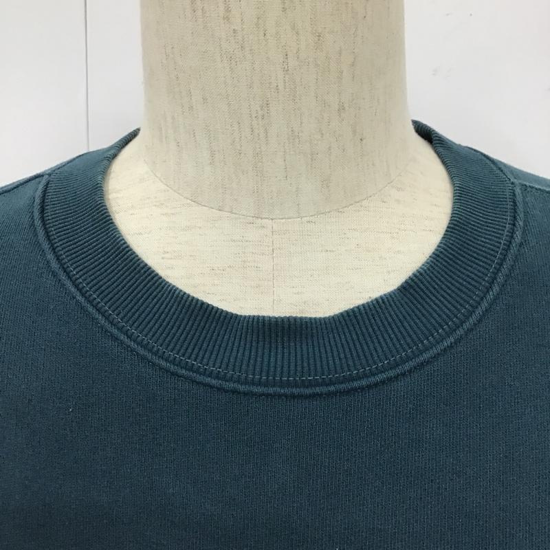 カーハート Carhartt トレーナー 長袖 長袖トレーナー スウェット クルーネックスウェット XXL ロゴ、文字 緑 / グリーン /  メンズ USED 古着 中古 10103223