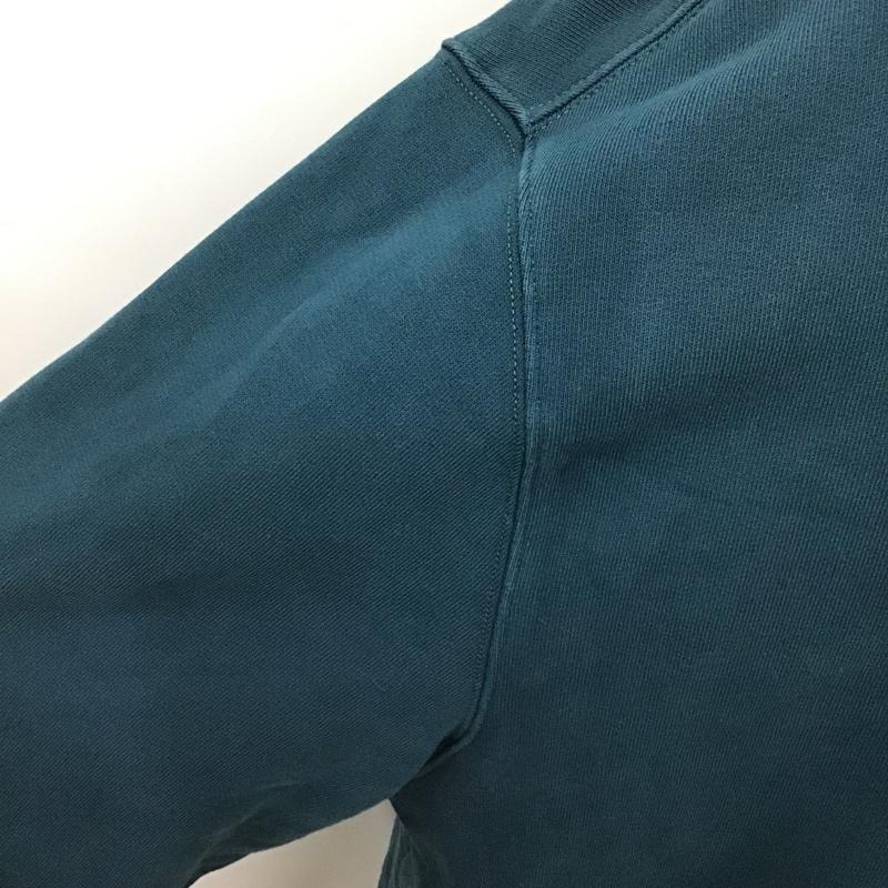カーハート Carhartt トレーナー 長袖 長袖トレーナー スウェット クルーネックスウェット XXL ロゴ、文字 緑 / グリーン /  メンズ USED 古着 中古 10103223