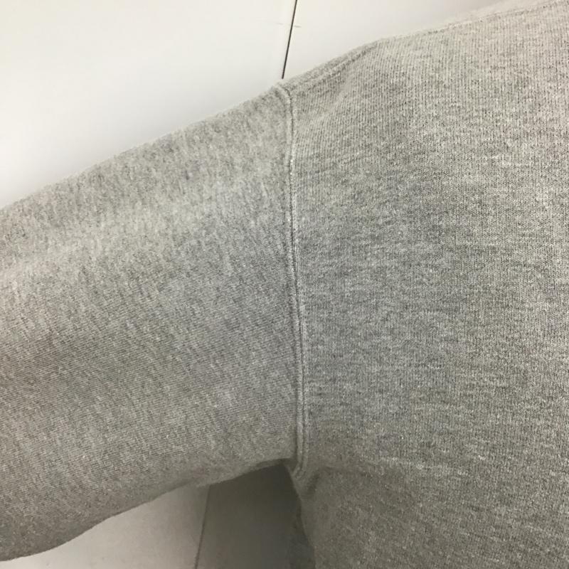古着 USED トレーナー 長袖 長袖トレーナー スウェット クルーネックスウェット XL 無地 灰 / グレー /  メンズ USED 古着 中古 10103227