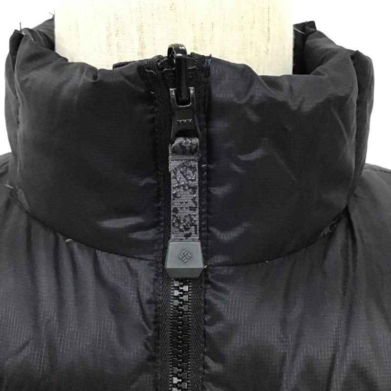 コロンビア Columbia ジャケット、上着 ジャンパー、ブルゾン 206 PL5144 ジャンパー ダウンジャケット ジップアップジャケット アウター M 無地 黒 / ブラック /  メンズ USED 古着 中古 10103231