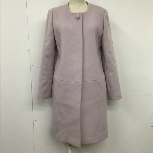 ナチュラルビューティーベーシック NATURAL BEAUTY BASIC コート コート一般 M 無地 桃 / ピンク /  レディース USED 古着 中古 10103240