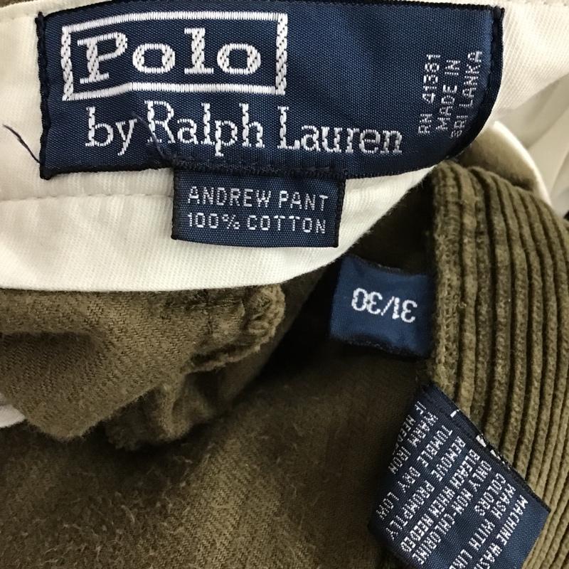 ポロバイラルフローレン Polo by RALPH LAUREN パンツ ワークパンツ、ペインターパンツ コーデュロイパンツ ワイドパンツ ストレートパンツ カジュアルパンツ 31インチ 無地 茶 / ブラウン /  メンズ USED 古着 中古 10103242