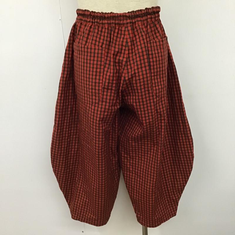 ブラックコムデギャルソン BLACK COMME des GARCONS ボトムス ボトムス バルーンパンツ チェックパンツ ボリュームパンツ カジュアルパンツ S チェック マルチカラー / マルチカラー /  メンズ USED 古着 中古 10103255