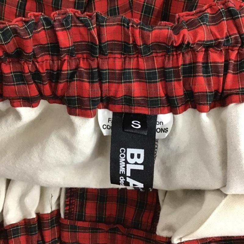ブラックコムデギャルソン BLACK COMME des GARCONS ボトムス ボトムス バルーンパンツ チェックパンツ ボリュームパンツ カジュアルパンツ S チェック マルチカラー / マルチカラー /  メンズ USED 古着 中古 10103255