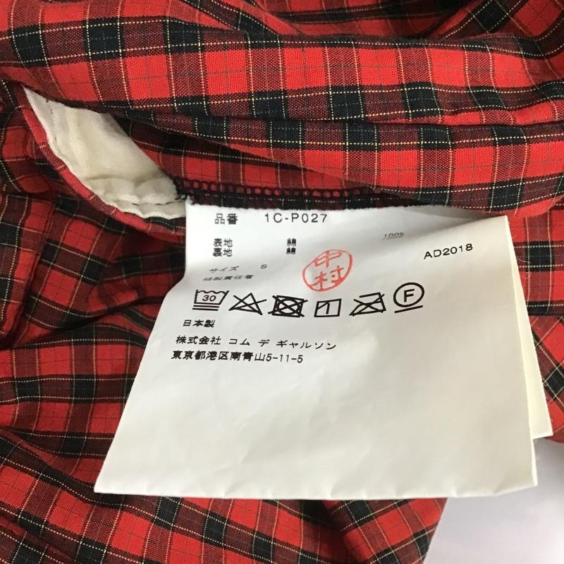 ブラックコムデギャルソン BLACK COMME des GARCONS ボトムス ボトムス バルーンパンツ チェックパンツ ボリュームパンツ カジュアルパンツ S チェック マルチカラー / マルチカラー /  メンズ USED 古着 中古 10103255