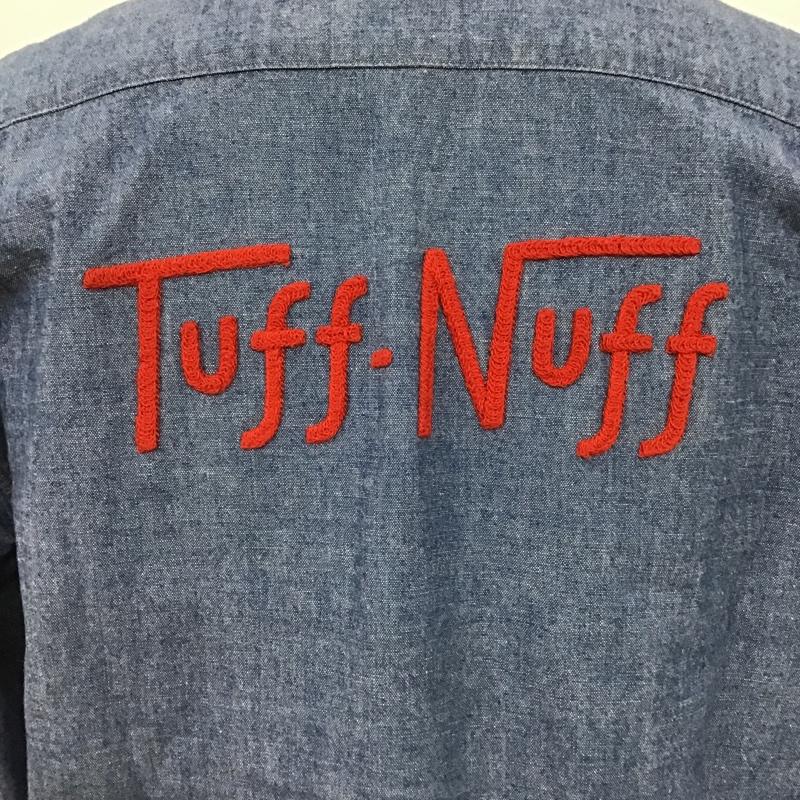 ラディアル RADIALL シャツ、ブラウス 長袖 TN-16AW-SH021 オープンカラー長袖シャツ カジュアルシャツ ポケットシャツ M ロゴ、文字 インディゴ / インディゴ /  メンズ USED 古着 中古 10103257