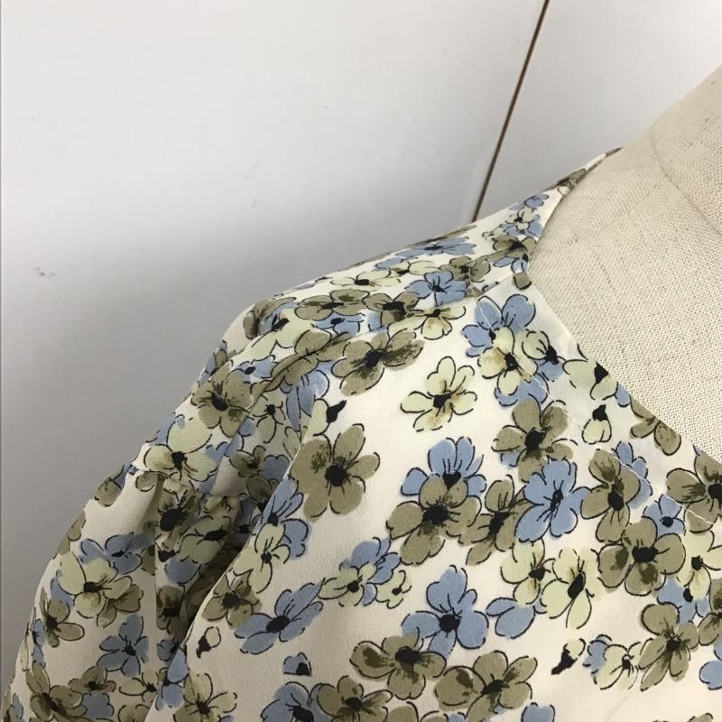 ジーナシス JEANASIS ワンピース ロングスカート JS071120MT ロングワンピース 長袖ノーカラーワンピース 花柄 FREE 総柄 X 花柄 マルチカラー / マルチカラー /  レディース USED 古着 中古 10103270