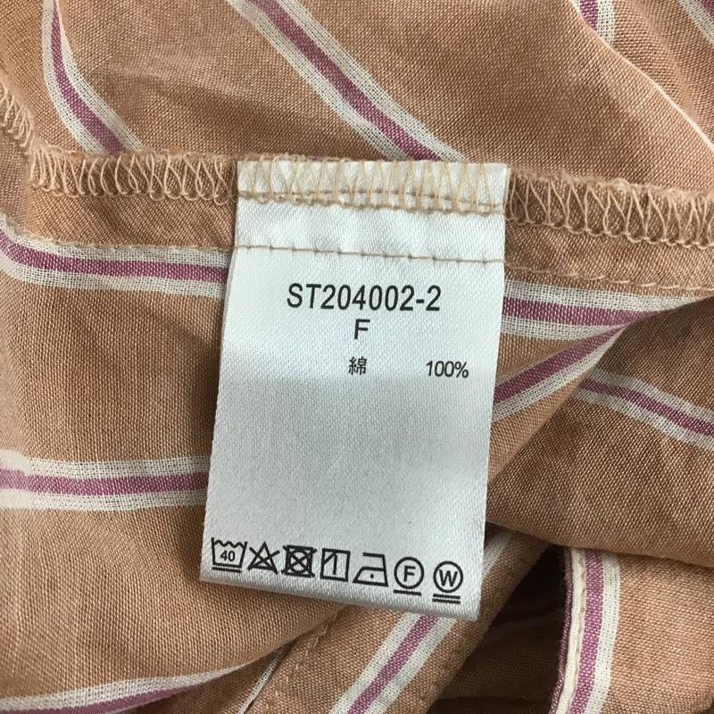スタディオクリップ studio CLIP ワンピース ロングスカート FREE ストライプ マルチカラー / マルチカラー /  レディース USED 古着 中古 10103279