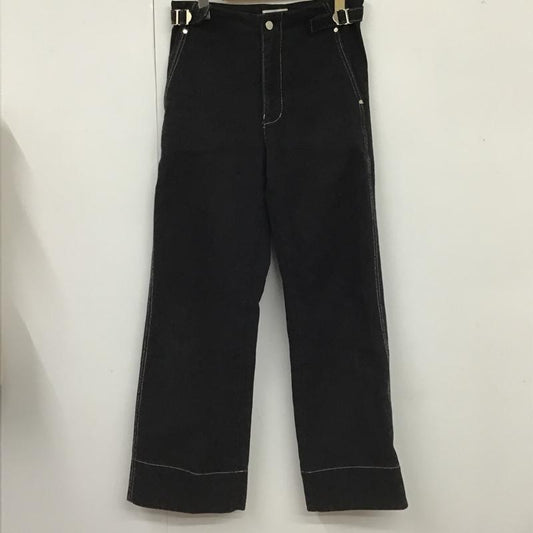 エイメル amel パンツ デニム、ジーンズ M 無地 黒 / ブラック /  レディース USED 古着 中古 10103282