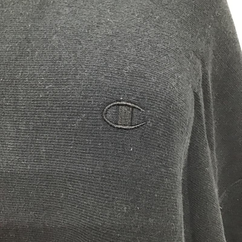 チャンピオン Champion ワンピース ロングスカート CWSL014 Champion×MILKFED.コラボ ロングワンピース 長袖スウェットワンピース M ロゴ、文字 紺 / ネイビー /  レディース USED 古着 中古 10103286