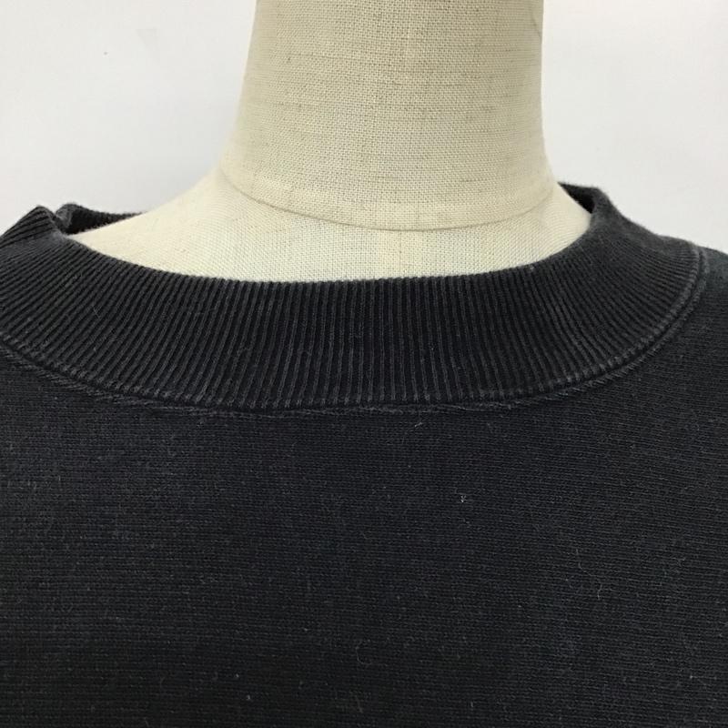 チャンピオン Champion ワンピース ロングスカート CWSL014 Champion×MILKFED.コラボ ロングワンピース 長袖スウェットワンピース M ロゴ、文字 紺 / ネイビー /  レディース USED 古着 中古 10103286