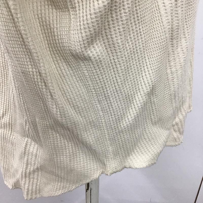 フリークスストア FREAK'S STORE カットソー 長袖 ヘンリーネックカットソー 長袖ワッフルカットソー ロングスリーブカットソー FREE 無地 ベージュ / ベージュ /  レディース USED 古着 中古 10103289