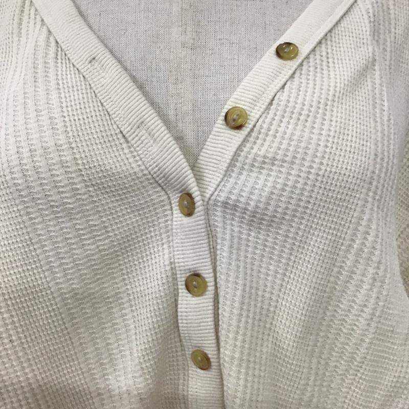 フリークスストア FREAK'S STORE カットソー 長袖 ヘンリーネックカットソー 長袖ワッフルカットソー ロングスリーブカットソー FREE 無地 ベージュ / ベージュ /  レディース USED 古着 中古 10103289