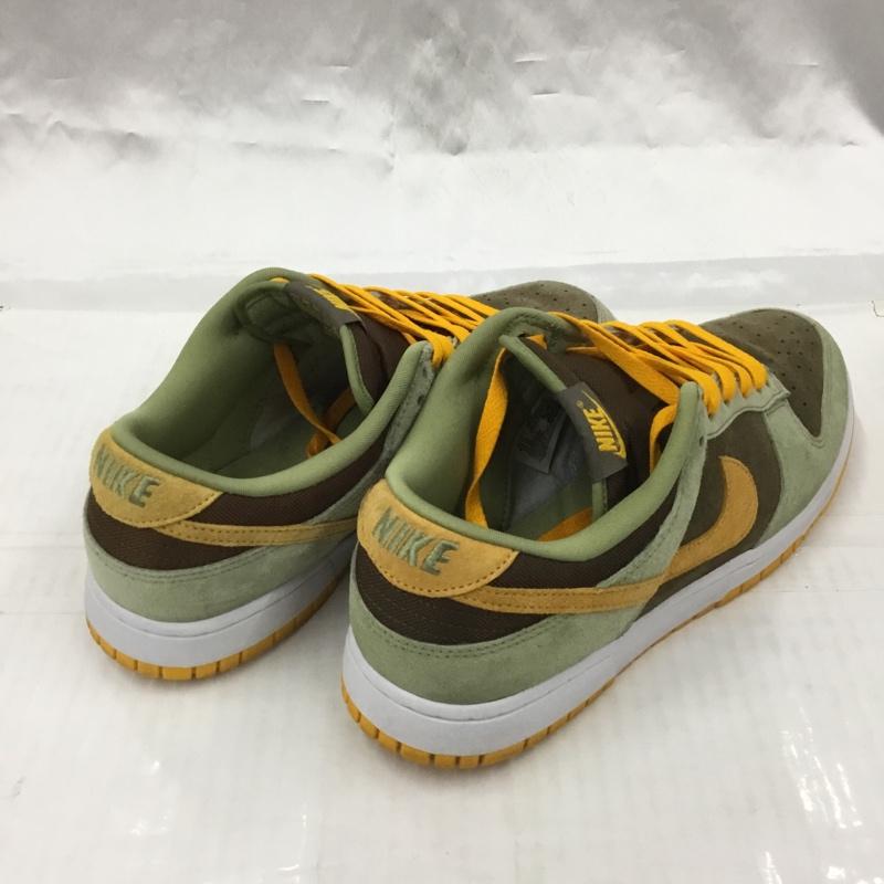 ナイキ NIKE スニーカー スニーカー DH5360-300 DUNK LOW SE 29cm Dusty Olive 29.0cm ロゴ、文字 カーキ / カーキ / X 茶 / ブラウン / X 橙 / オレンジ /  メンズ USED 古着 中古 10103306
