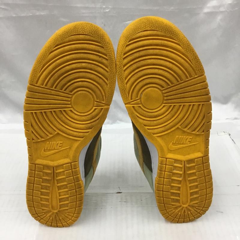 ナイキ NIKE スニーカー スニーカー DH5360-300 DUNK LOW SE 29cm Dusty Olive 29.0cm ロゴ、文字 カーキ / カーキ / X 茶 / ブラウン / X 橙 / オレンジ /  メンズ USED 古着 中古 10103306