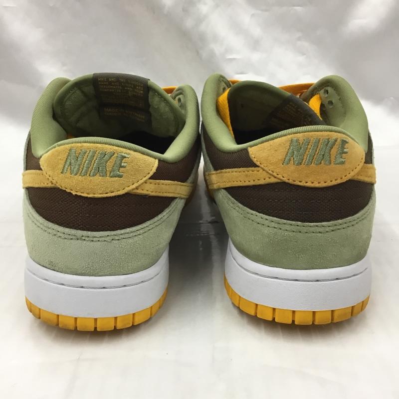 ナイキ NIKE スニーカー スニーカー DH5360-300 DUNK LOW SE 29cm Dusty Olive 29.0cm ロゴ、文字 カーキ / カーキ / X 茶 / ブラウン / X 橙 / オレンジ /  メンズ USED 古着 中古 10103306