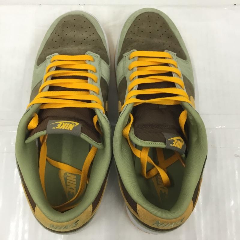 ナイキ NIKE スニーカー スニーカー DH5360-300 DUNK LOW SE 29cm Dusty Olive 29.0cm ロゴ、文字 カーキ / カーキ / X 茶 / ブラウン / X 橙 / オレンジ /  メンズ USED 古着 中古 10103306