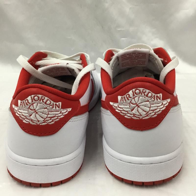 ナイキ NIKE スニーカー スニーカー CZ0790 161 AIR JORDAN 1 RETRO LOW OG 28.5cm 箱有 28.5cm ロゴ、文字 白 / ホワイト / X 赤 / レッド /  メンズ USED 古着 中古 10103307