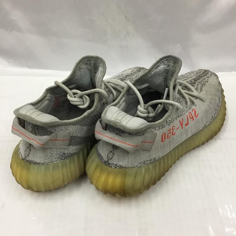 アディダス adidas スニーカー スニーカー B37571 YEEZY BOOST 350 V2 カニエ ウエスト 28.5cm 箱有 28.5cm ロゴ、文字 灰 / グレー / X ダークグレー / ダークグレー / X 赤 / レッド /  メンズ USED 古着 中古 10103312