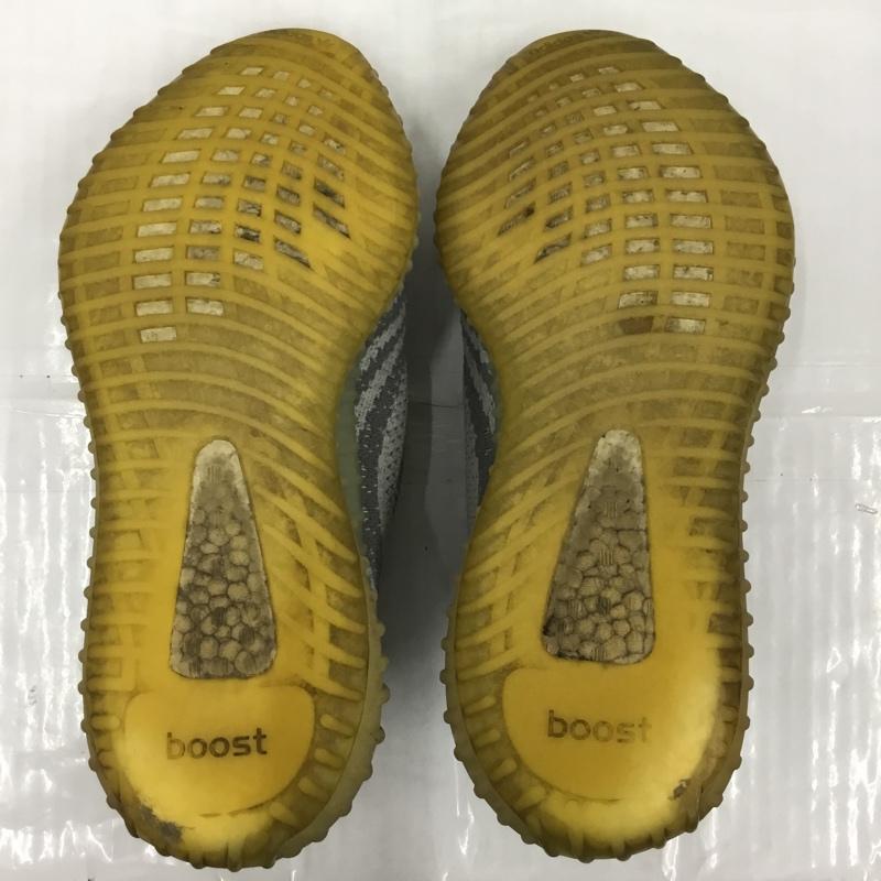 アディダス adidas スニーカー スニーカー B37571 YEEZY BOOST 350 V2 カニエ ウエスト 28.5cm 箱有 28.5cm ロゴ、文字 灰 / グレー / X ダークグレー / ダークグレー / X 赤 / レッド /  メンズ USED 古着 中古 10103312