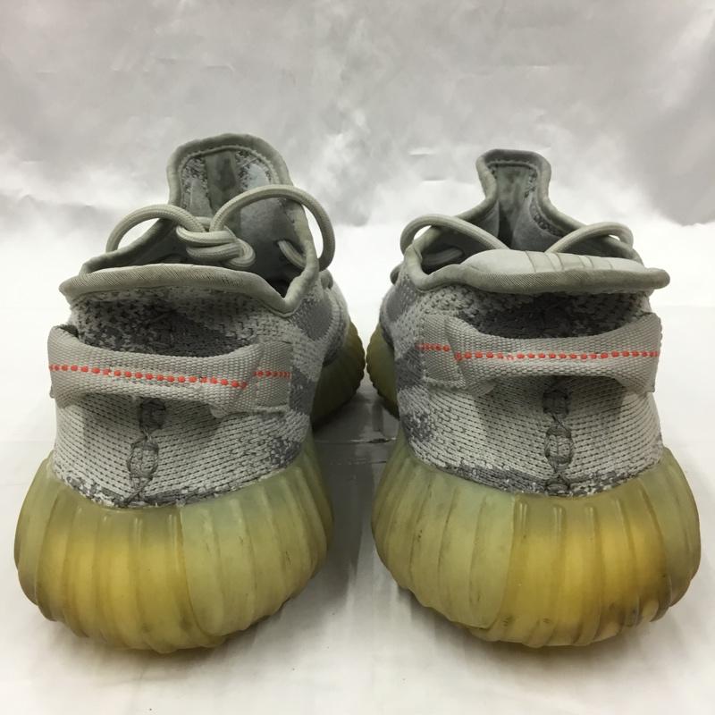 アディダス adidas スニーカー スニーカー B37571 YEEZY BOOST 350 V2 カニエ ウエスト 28.5cm 箱有 28.5cm ロゴ、文字 灰 / グレー / X ダークグレー / ダークグレー / X 赤 / レッド /  メンズ USED 古着 中古 10103312