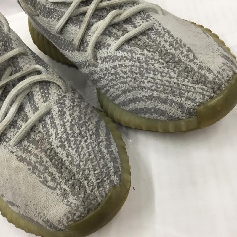 アディダス adidas スニーカー スニーカー B37571 YEEZY BOOST 350 V2 カニエ ウエスト 28.5cm 箱有 28.5cm ロゴ、文字 灰 / グレー / X ダークグレー / ダークグレー / X 赤 / レッド /  メンズ USED 古着 中古 10103312