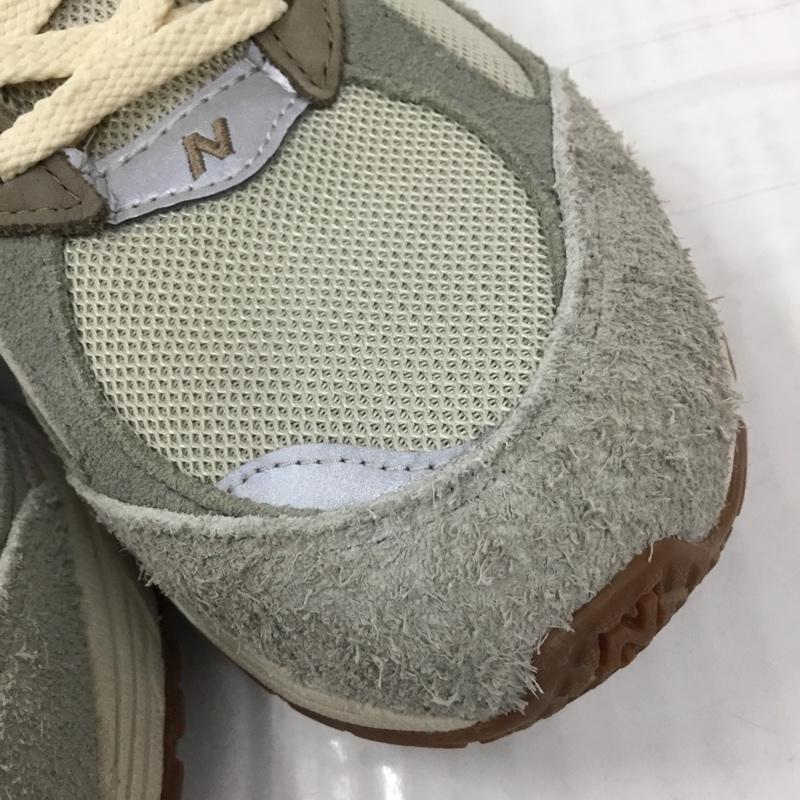ニューバランス New Balance スニーカー スニーカー M2002RAM atmos別注 OASIS 29cm 箱有 29.0cm ロゴ、文字 ベージュ / ベージュ / X 灰 / グレー / X 緑 / グリーン /  メンズ USED 古着 中古 10103315