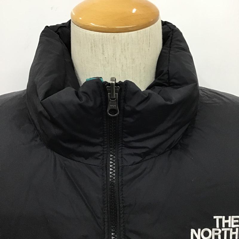 ザノースフェイス THE NORTH FACE ジャケット、上着 ジャンパー、ブルゾン NF0A3C8D ダウンジャケット ジップアップジャケット アウター XXL ロゴ、文字 黒 / ブラック / X 緑 / グリーン /  メンズ USED 古着 中古 10103330