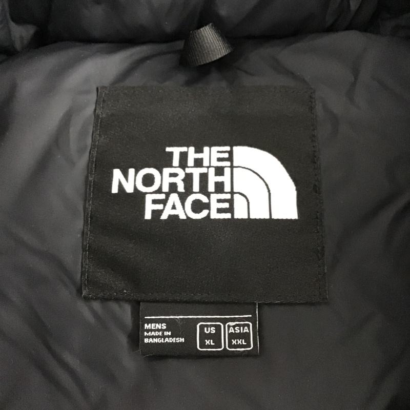 ザノースフェイス THE NORTH FACE ジャケット、上着 ジャンパー、ブルゾン NF0A3C8D ダウンジャケット ジップアップジャケット アウター XXL ロゴ、文字 黒 / ブラック / X 緑 / グリーン /  メンズ USED 古着 中古 10103330