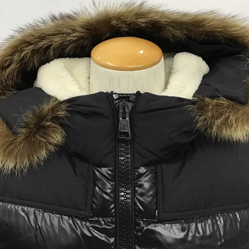 モンクレール MONCLER ジャケット、上着 ジャンパー、ブルゾン ジップアップジャケット ジャンパー ジャケット アウター 1 ロゴ、文字 黒 / ブラック /  メンズ USED 古着 中古 10103331