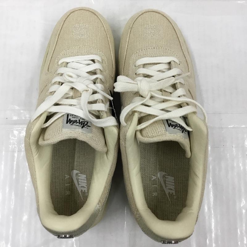 ナイキ NIKE スニーカー スニーカー CZ9084 200 AIR FORCE 1 LOW STUSSY 28.5cm 箱有 28.5cm ロゴ、文字 ベージュ / ベージュ /  メンズ USED 古着 中古 10103359