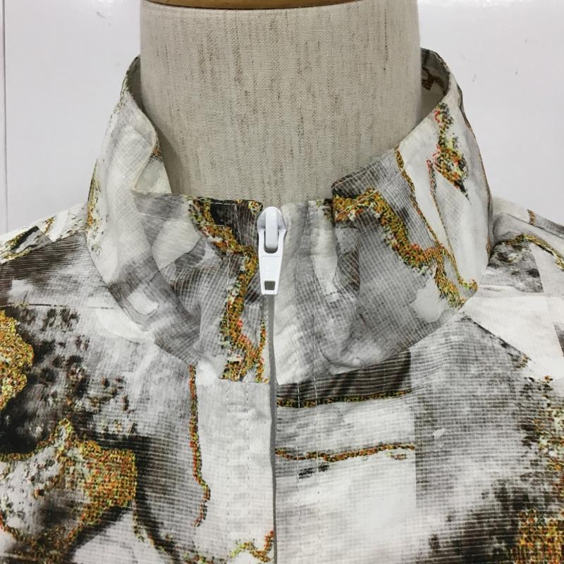 シュプリーム Supreme ジャケット、上着 ジャンパー、ブルゾン 20AW マーブルトラックジャケット スタンドカラー ジップアップジャケット M 総柄 白 / ホワイト /  メンズ USED 古着 中古 10103361