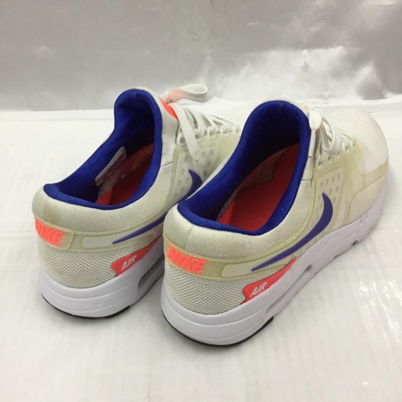 ナイキ NIKE スニーカー スニーカー 789695-105 AIR MAX ZERO QS 28cm 箱有 28.0cm ロゴ、文字 白 / ホワイト / X 青 / ブルー / X 桃 / ピンク /  メンズ USED 古着 中古 10103362