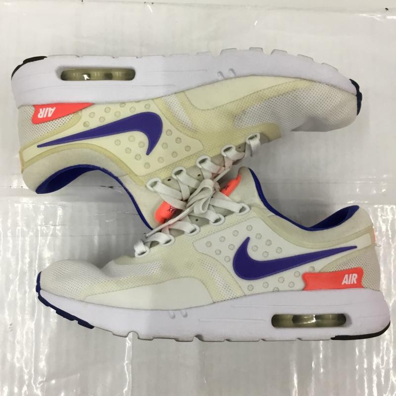 ナイキ NIKE スニーカー スニーカー 789695-105 AIR MAX ZERO QS 28cm 箱有 28.0cm ロゴ、文字 白 / ホワイト / X 青 / ブルー / X 桃 / ピンク /  メンズ USED 古着 中古 10103362