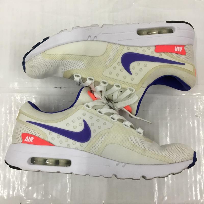 ナイキ NIKE スニーカー スニーカー 789695-105 AIR MAX ZERO QS 28cm 箱有 28.0cm ロゴ、文字 白 / ホワイト / X 青 / ブルー / X 桃 / ピンク /  メンズ USED 古着 中古 10103362