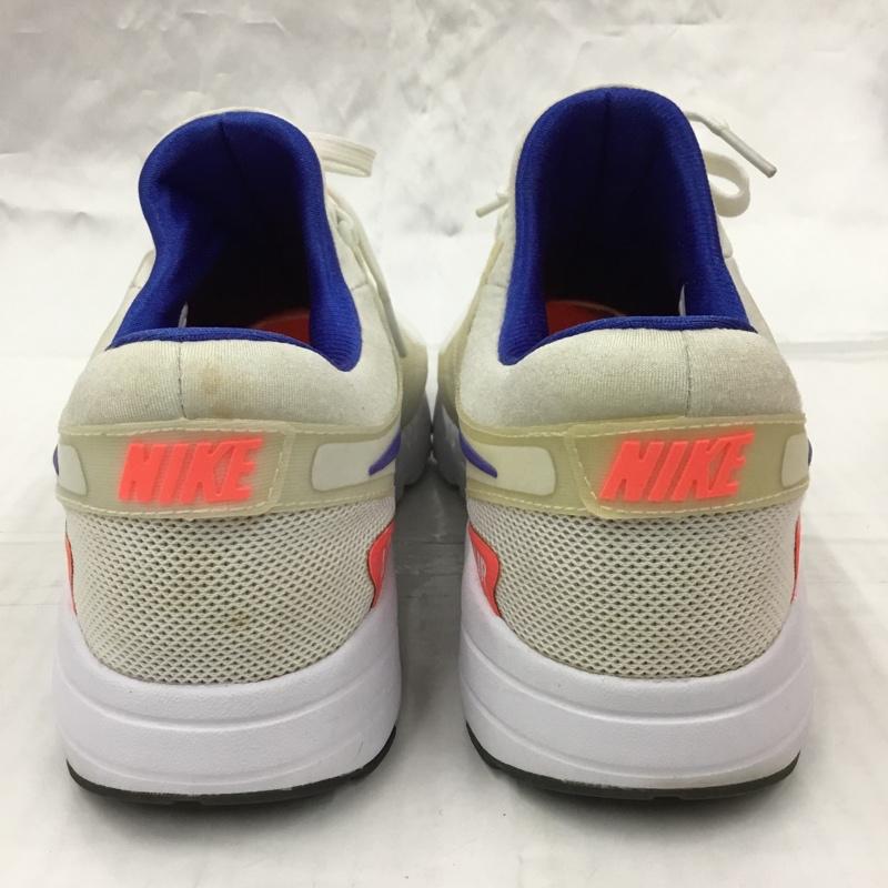 ナイキ NIKE スニーカー スニーカー 789695-105 AIR MAX ZERO QS 28cm 箱有 28.0cm ロゴ、文字 白 / ホワイト / X 青 / ブルー / X 桃 / ピンク /  メンズ USED 古着 中古 10103362