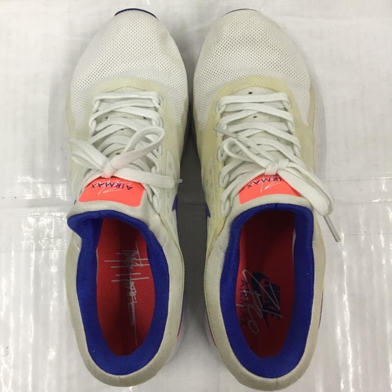 ナイキ NIKE スニーカー スニーカー 789695-105 AIR MAX ZERO QS 28cm 箱有 28.0cm ロゴ、文字 白 / ホワイト / X 青 / ブルー / X 桃 / ピンク /  メンズ USED 古着 中古 10103362