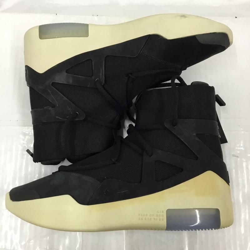 ナイキ NIKE スニーカー スニーカー AR4237 001 AIR FEAR OF GOD 1 27.5cm 箱有 27.5cm ロゴ、文字 黒 / ブラック /  メンズ USED 古着 中古 10103367
