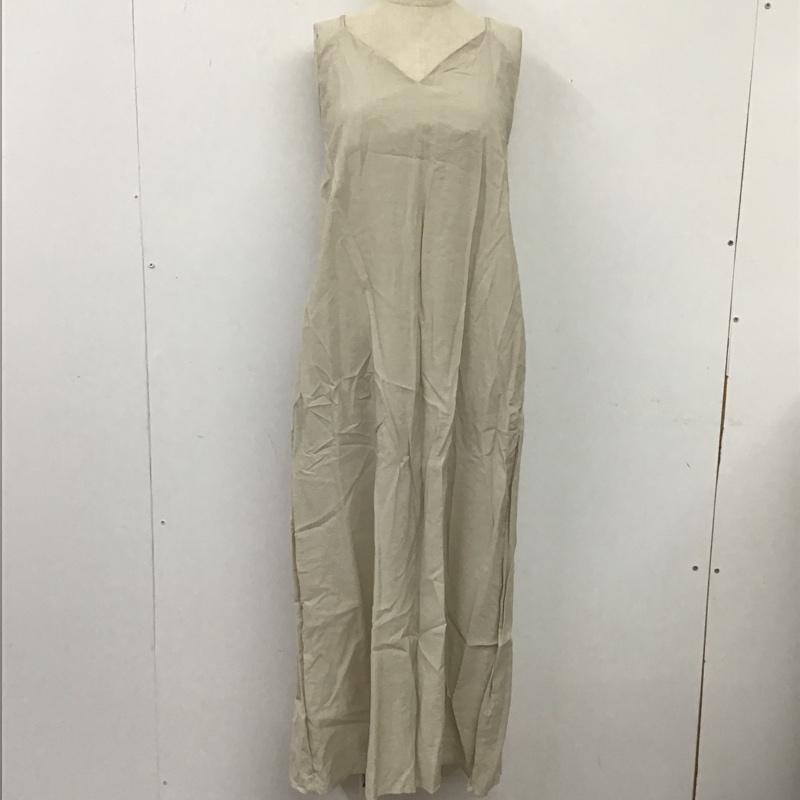 ローリーズファーム LOWRYS FARM ワンピース ロングスカート FREE 無地 オフホワイト / オフホワイト /  レディース USED 古着 中古 10103379