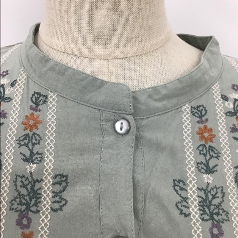 エヘカソポ ehka sopo ワンピース ひざ丈スカート FREE 刺繍 マルチカラー / マルチカラー /  レディース USED 古着 中古 10103382