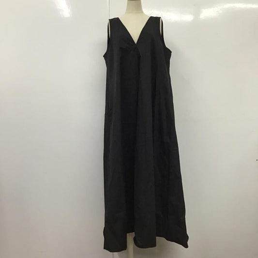 ザラ ZARA ワンピース ロングスカート M 無地 黒 / ブラック /  レディース USED 古着 中古 10103399