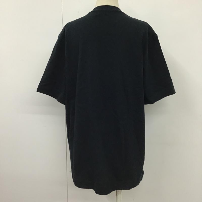 アズールバイマウジー AZUL BY MOUSSY Tシャツ 半袖 251GSC90-360E TRICKSTER TEE L ロゴ、文字 黒 / ブラック /  レディース USED 古着 中古 10103419