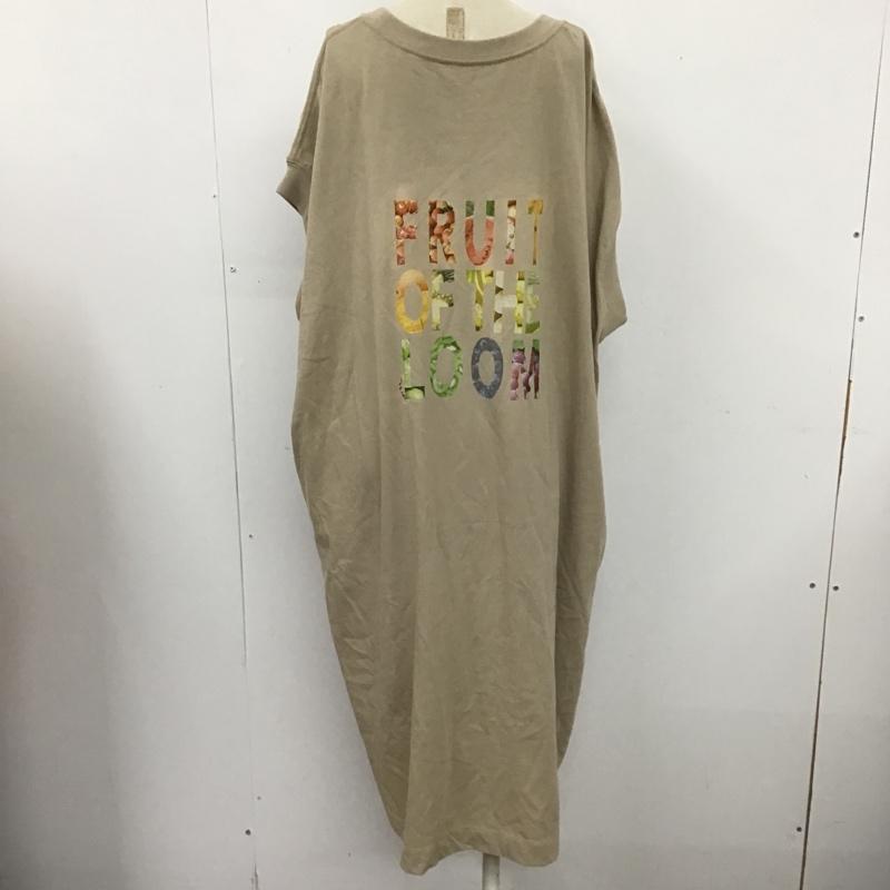 ベイフロー BAYFLOW ワンピース ロングスカート プリント 茶 / ブラウン /  レディース USED 古着 中古 10103421