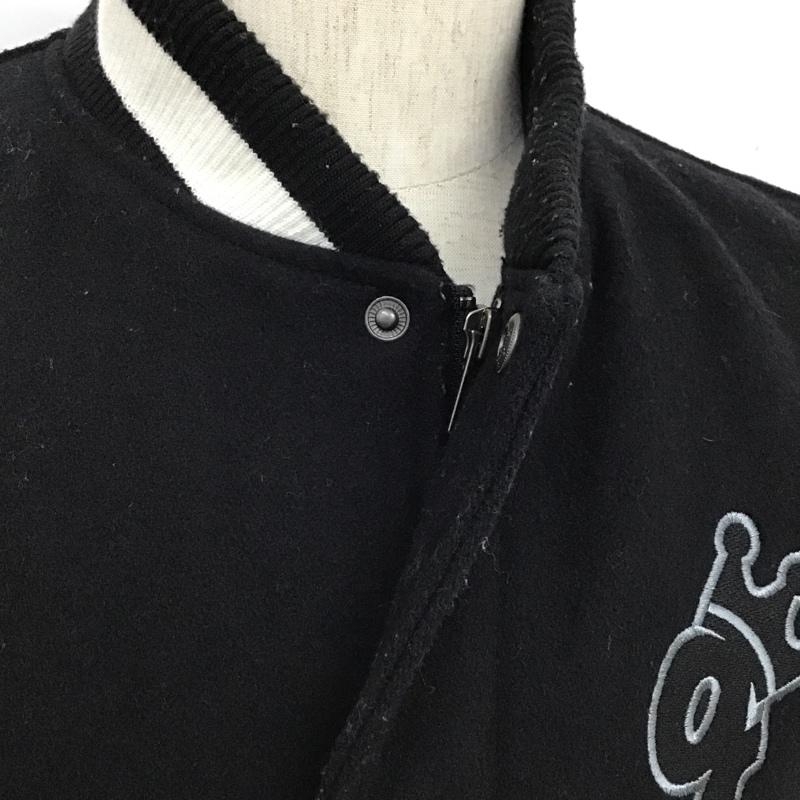 グラム glamb ジャケット、上着 ジャンパー、ブルゾン JKT27 ジャケット アウター 前ボタンジャケット スタジャン 1 ロゴ、文字 黒 / ブラック /  メンズ USED 古着 中古 10103434