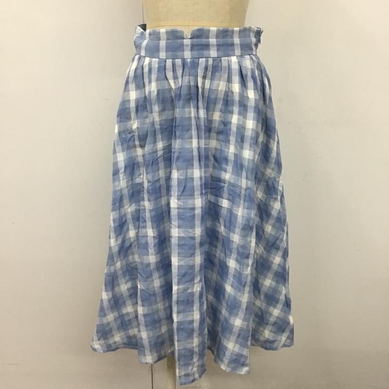 ミッシュマッシュ MISCH MASCH スカート ロングスカート M チェック マルチカラー / マルチカラー /  レディース USED 古着 中古 10103440