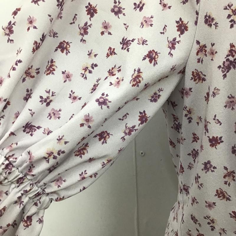 ミーア MIIA ワンピース ロングスカート FREE 花柄 紫 / パープル /  レディース USED 古着 中古 10103444